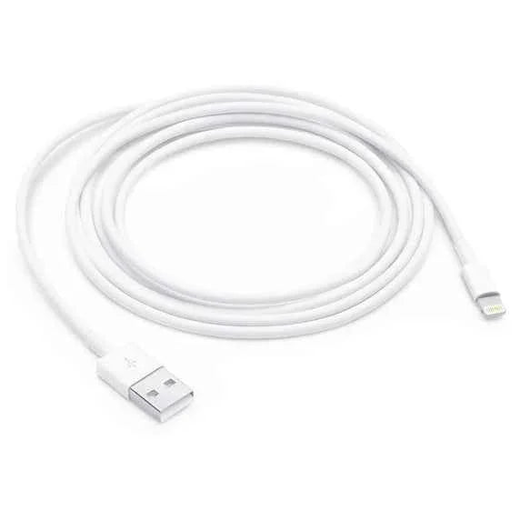 Apple USB to Lightning Data Cable 2M - White Apple USB to Lightning Data Cable 2M - White